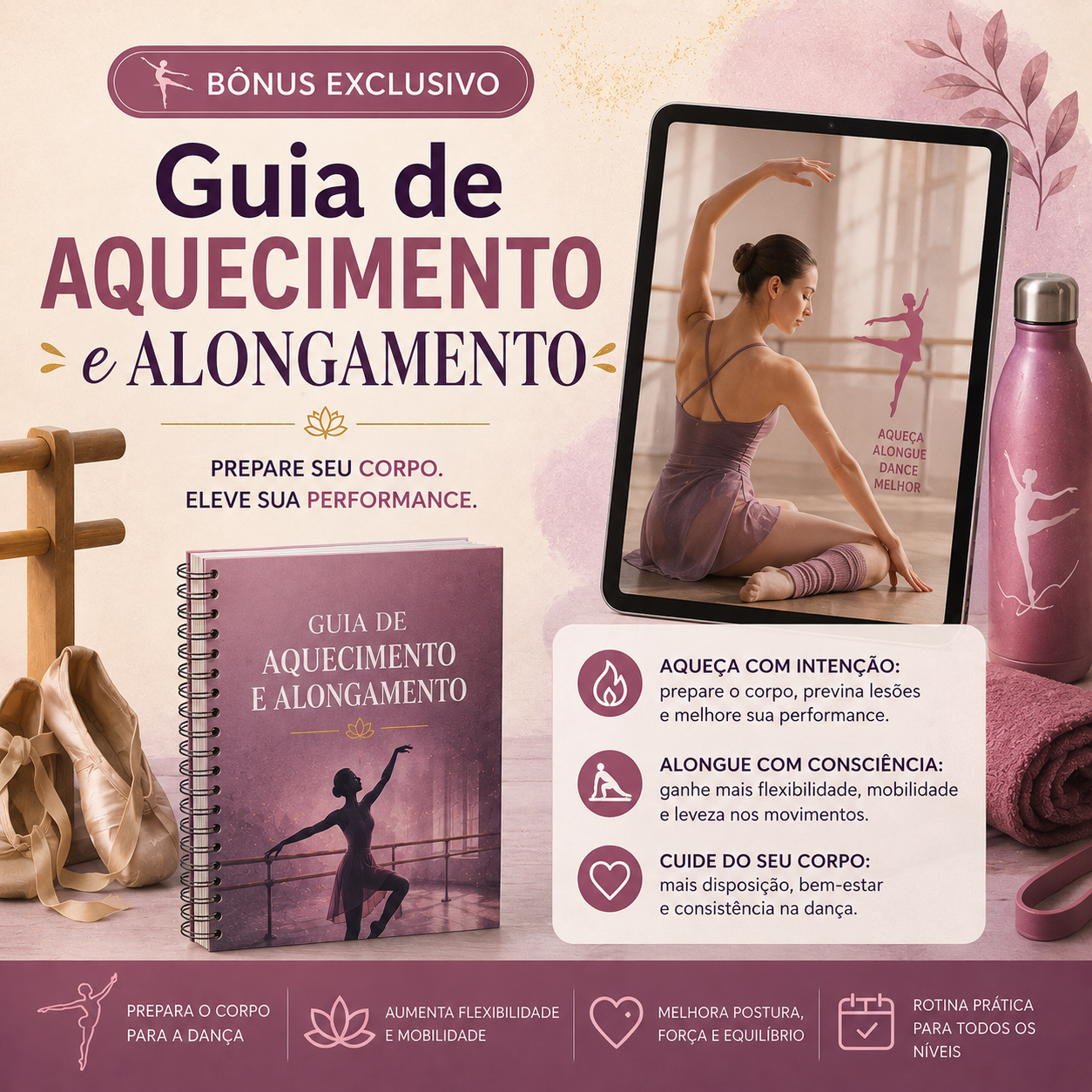 Guia de Aquecimento e Alongamento